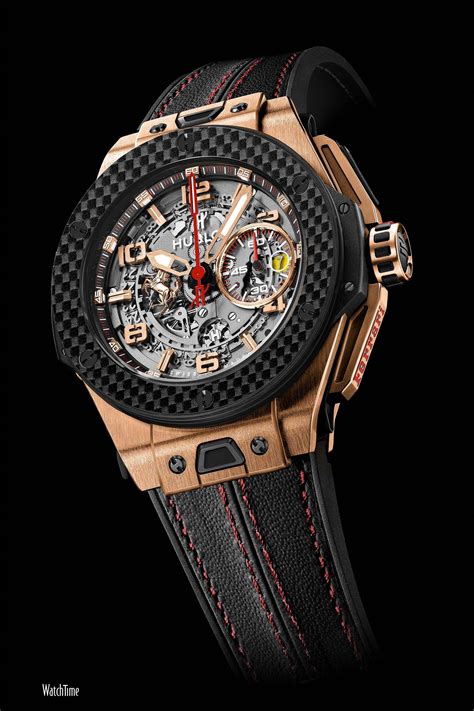 hublot ferrari watch for sale|hublot big bang bezel.